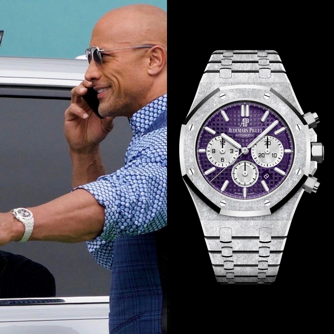 The Whole World is Overwhelmed by Dwayne Johnson's Time Collection Featuring the World's Most Famous Luxury Watch Brands