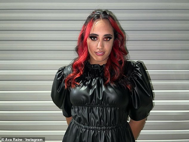 Family: The Rock also shares 22-year-old Ava Raine (pictured), who is an American professional wrestler, with his ex wife Dany Garcia, 54, who he divorced in 2008