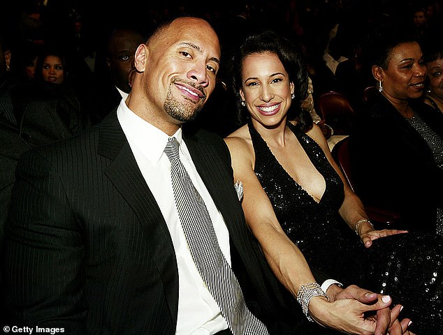 Ex's: In May, the actor opened up about his struggles with depression, following his split from first wife Dany (pictured with Dany in 2004)
