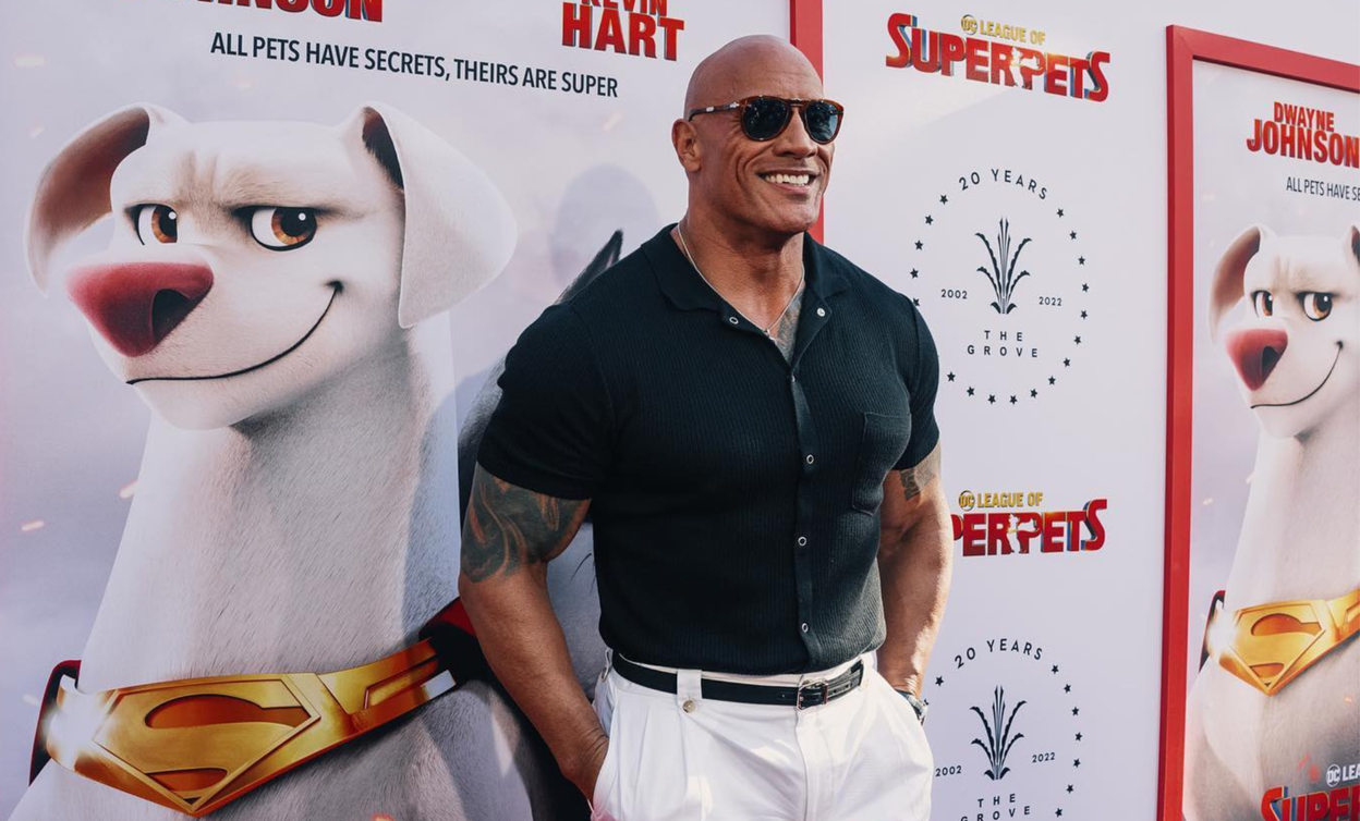 Dwayne Johnson gifts a puppy to fans, disguised as Krypto at 'DC League of Super-Pets' screening - Entertainment