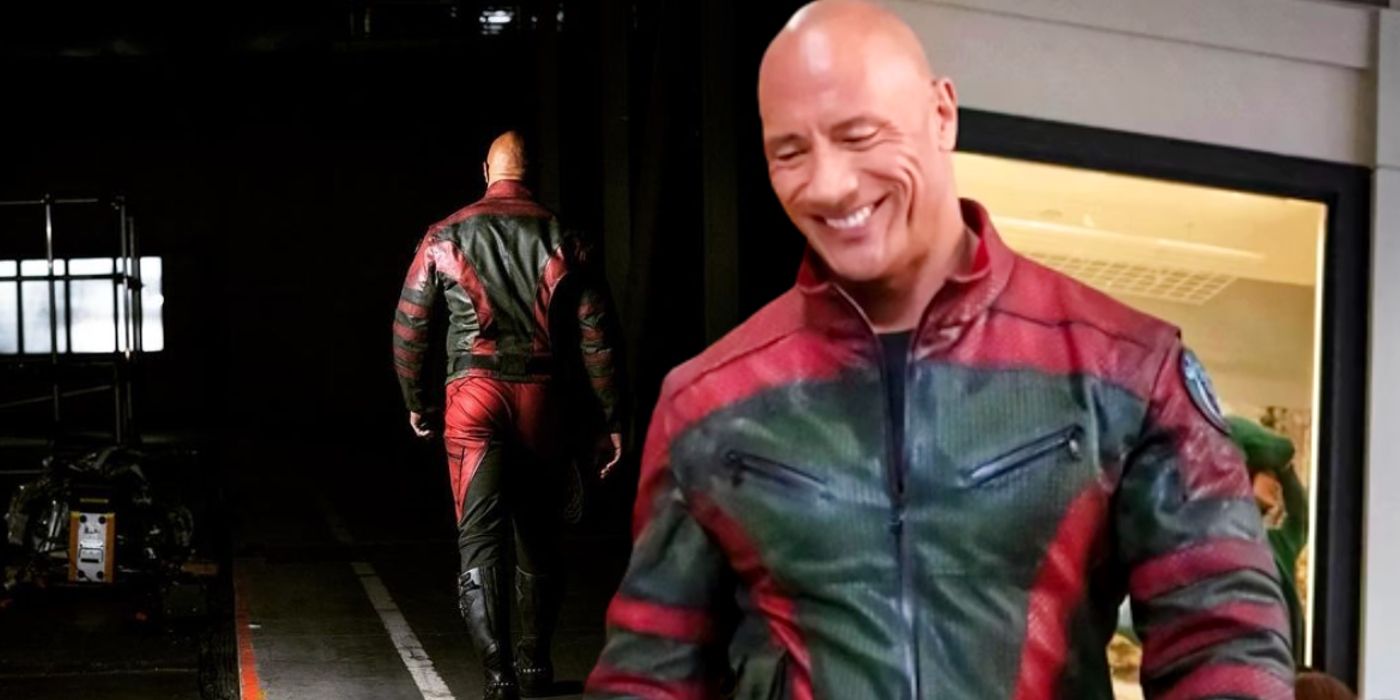 Dwayne Johnson in Red One.