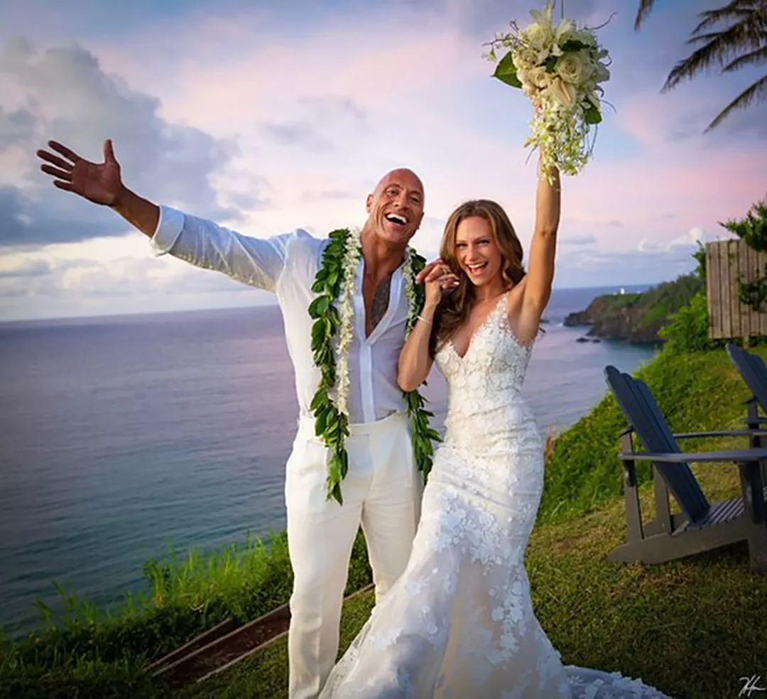 Dwayne Johnson Marries Longtime Girlfriend Lauren Hashian in Intimate Hawaii Ceremony