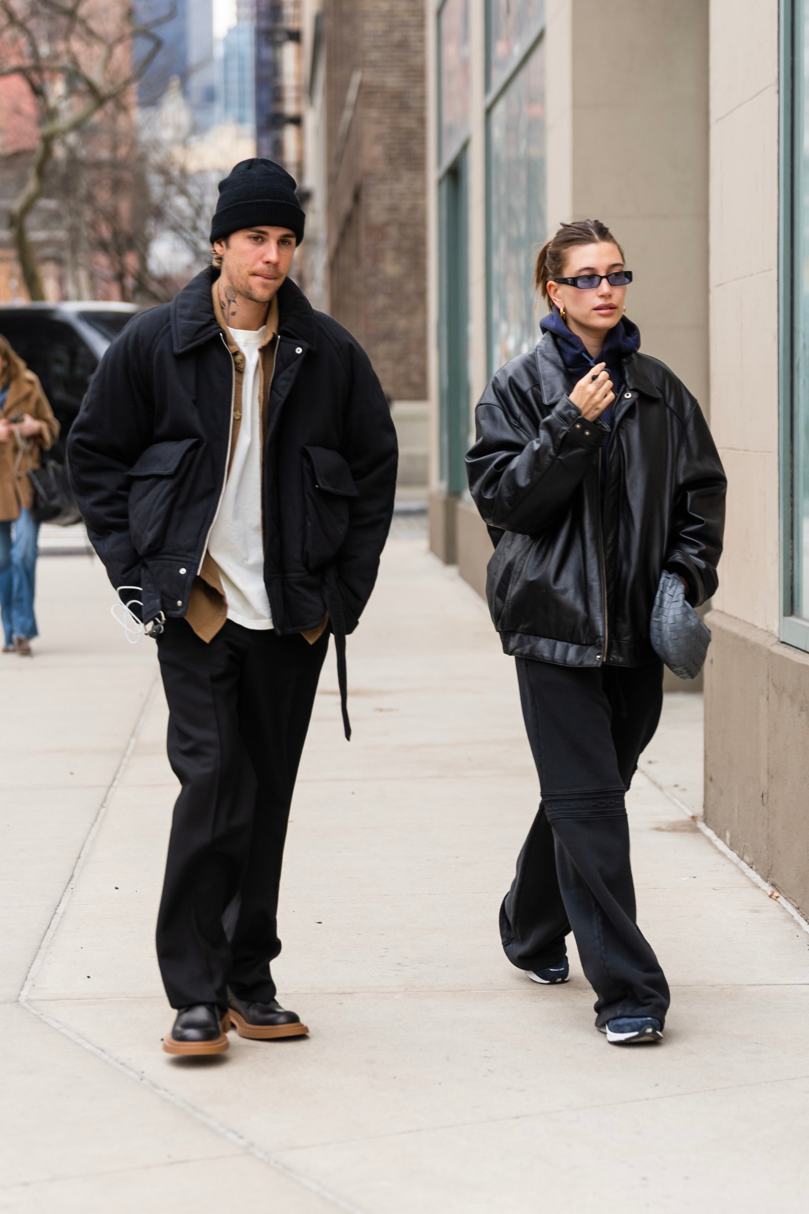 Justin and Hailey Bieber Are Embracing Cozy Couple Style This Winter