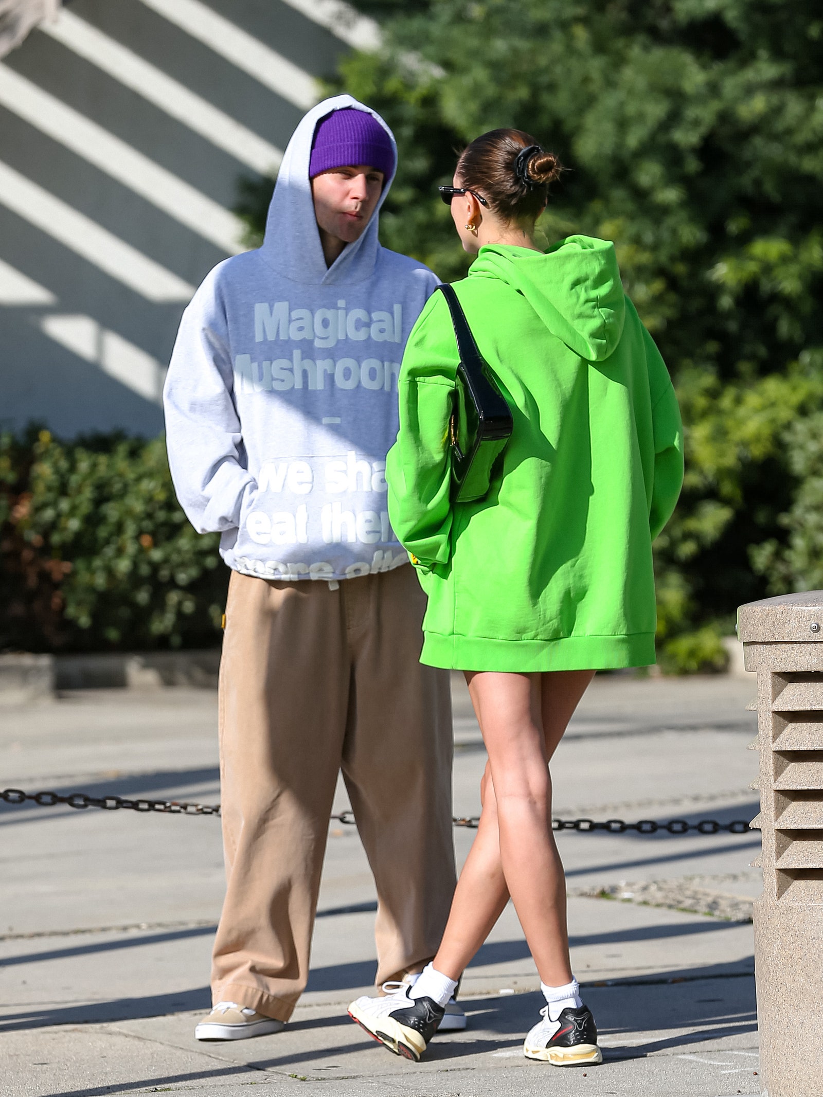 Justin and Hailey Bieber Are Embracing Cozy Couple Style This Winter