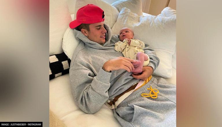 Justin Bieber bonds with friend's baby in adorable post; fans say 'you'll  be a great dad' | Music