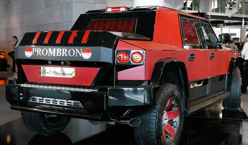 Dartz Prombron Red Diamond