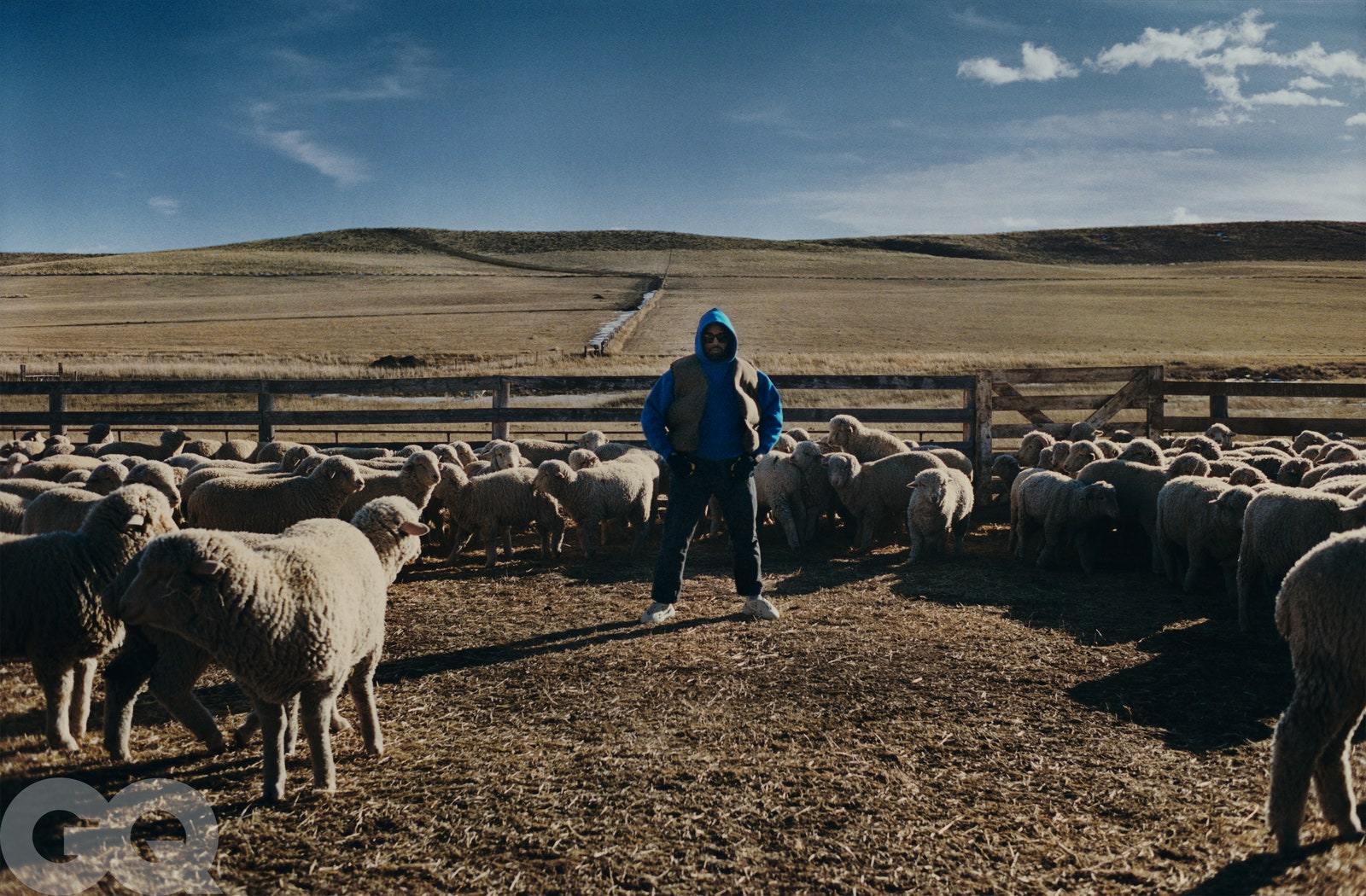 Image may contain Animal Sheep Mammal Human Person Herd Wildlife Elephant Outdoors Nature and Bird