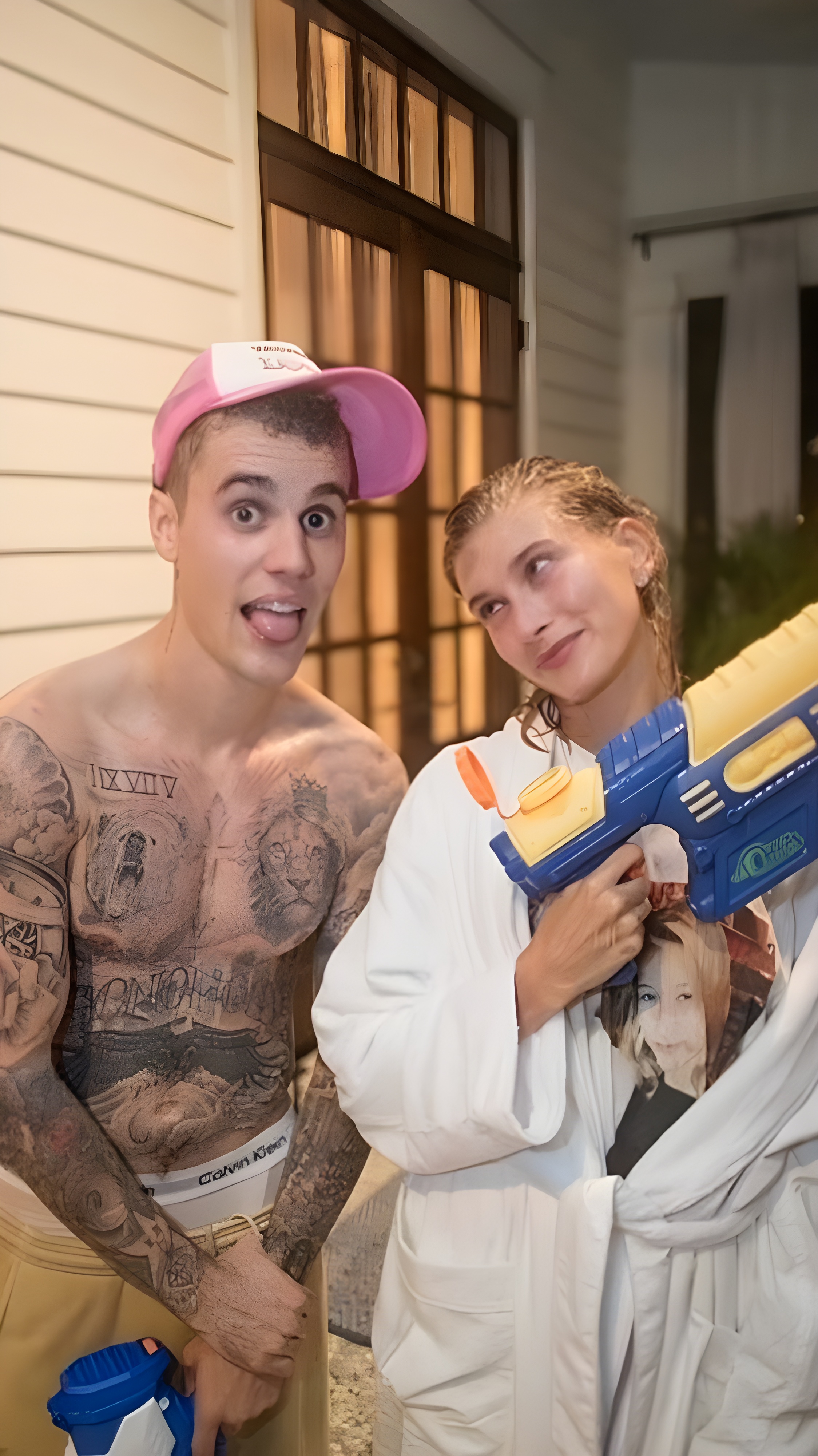 Justin Bieber Shares The Happy Moments Of Him And His Wife Hailey Bieber When They Both Just