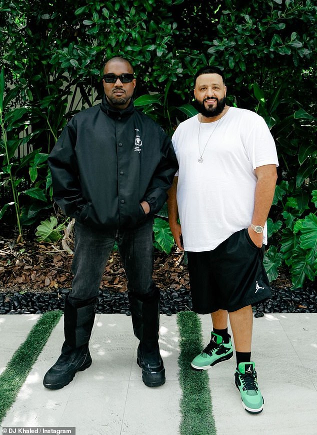 dj khaled and kanye west