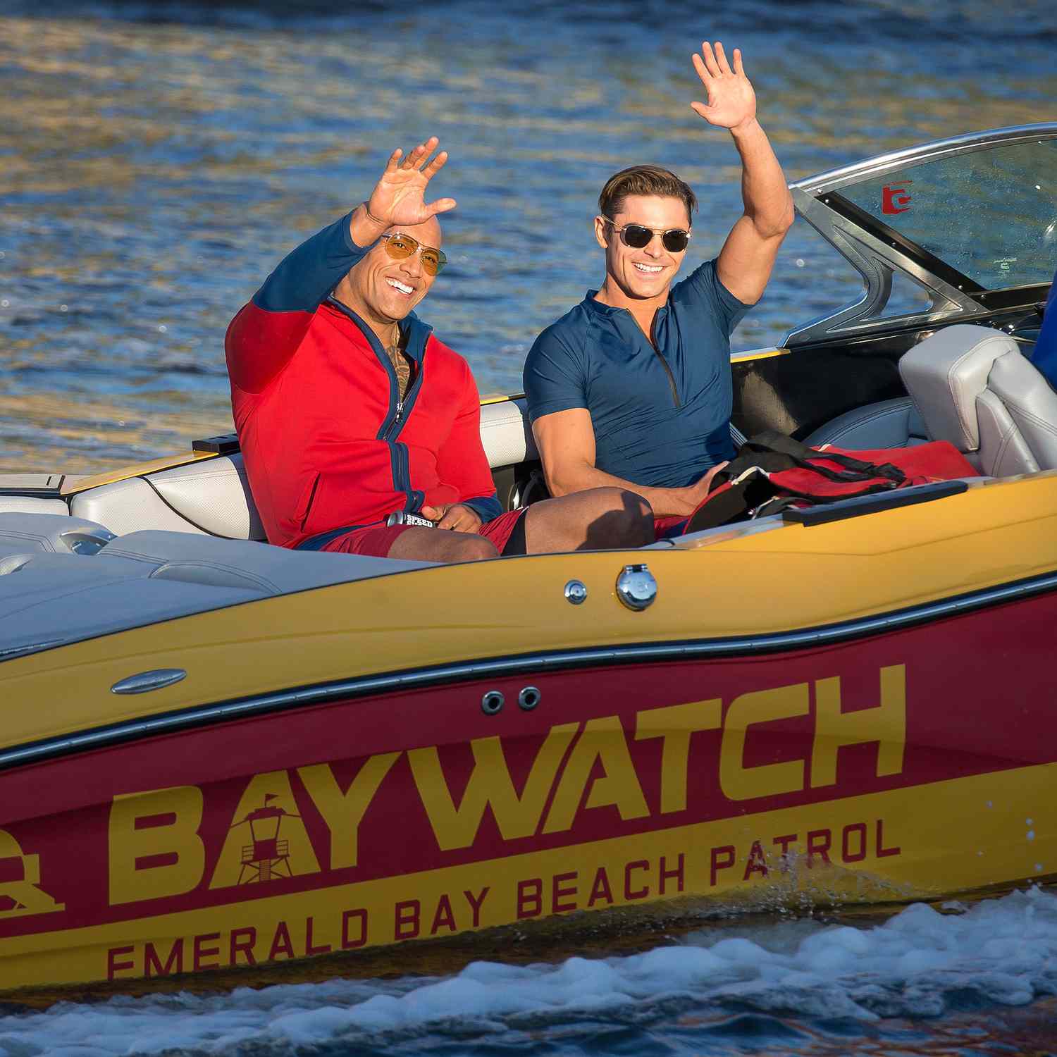 The Camera Suddenly Caught The Moment The Rock And Zac Efron Start Lifeguard Duty As Cameras Start Rolling On Baywatch Movie In Florida – The Rock