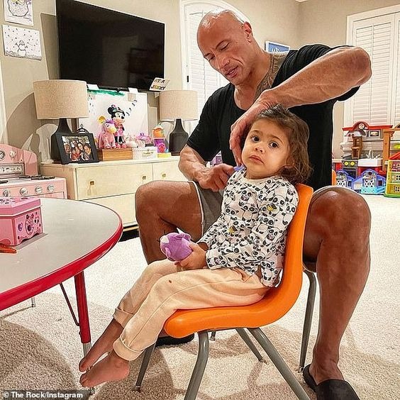 The Rock Shared That He Feels Comfortable And Happy When He Is With His Children And Family After Tiring Working Hours – The Rock