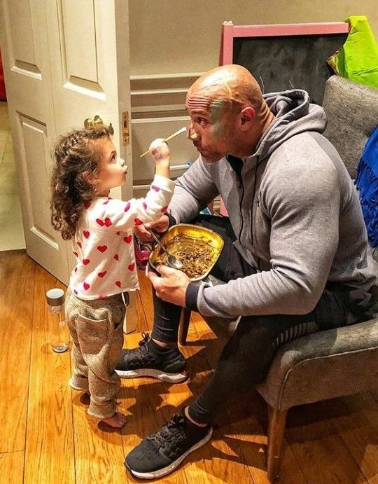 The Rock Shared That He Feels Comfortable And Happy When He Is With His Children And Family After Tiring Working Hours – The Rock