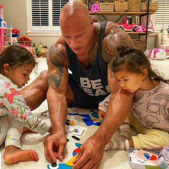 The Rock Shares His Happy Moments When He Spent Time Playing With His Children On Their Birthday, Making His Fans Love Him – The Rock