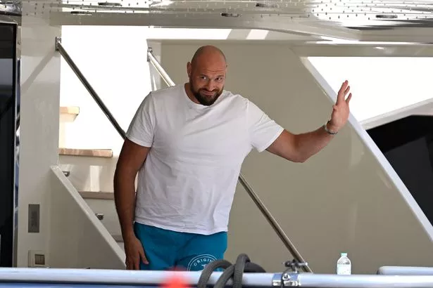 gitana yacht tyson fury