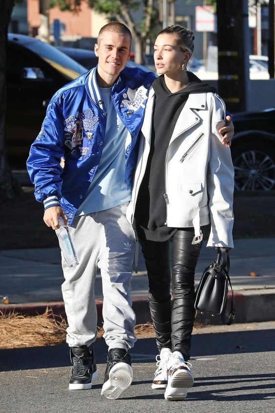 Turn Heads With Eye Catching Outfits Justin Bieber And Hailey Biebers Date Night Fashion 5597