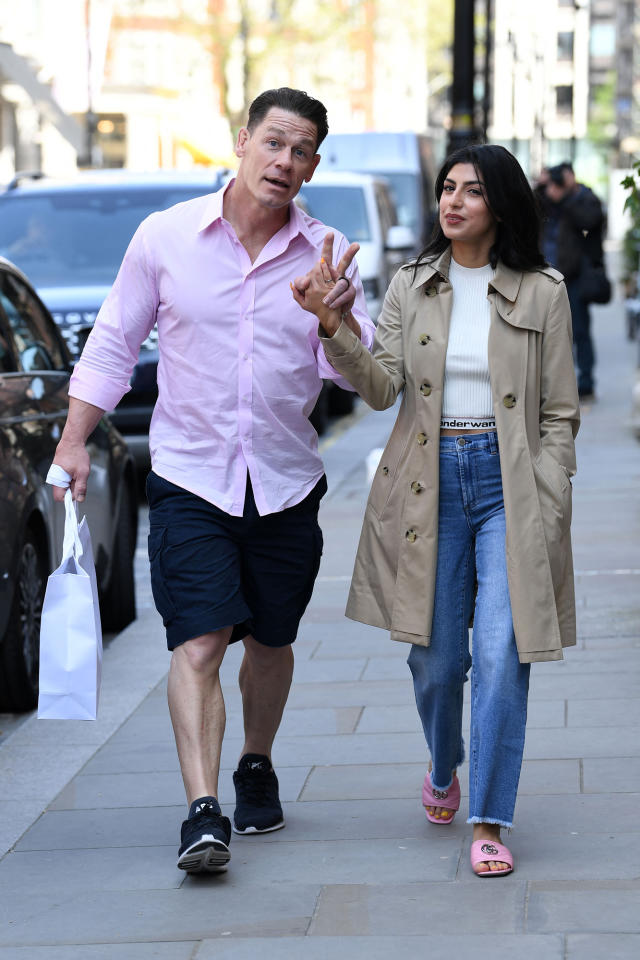 Unscripted Bliss: Candid Camera Captures John Cena and Wife Shay ...