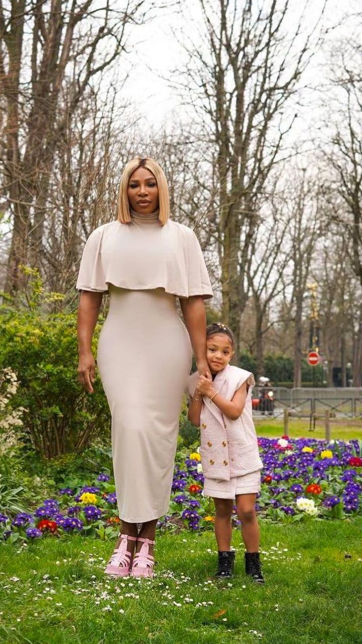 Serena Williams Shares Sweet Moments With Husband And Daughter Olympia ...